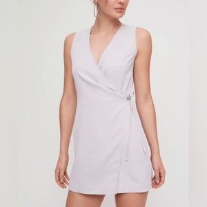 ARITZIA Babaton Sigge lilac wrap dress romper Size 10